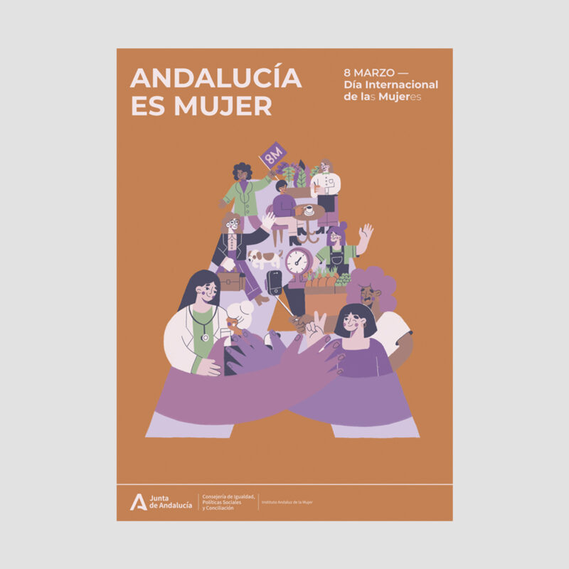Andalucía es mujer. Campaña 8M
